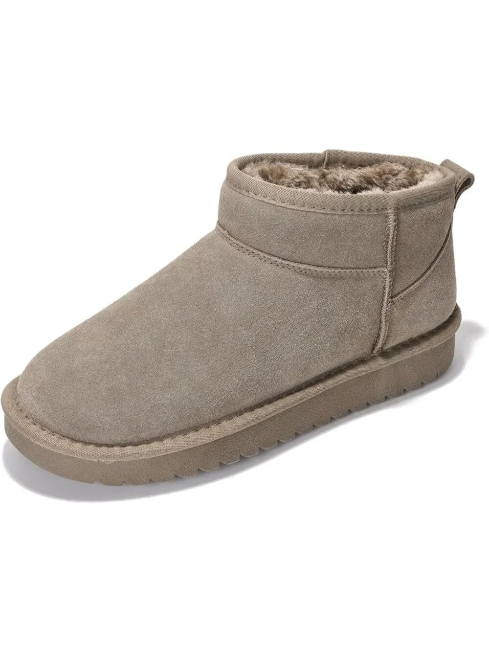 Womens Sage Suede Cloud Water Resistant Genuine Leather Comfortable Ankle Boots